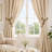 Bronze Leaf-Shaped Metal Curtain Holdbacks, 1 Pair