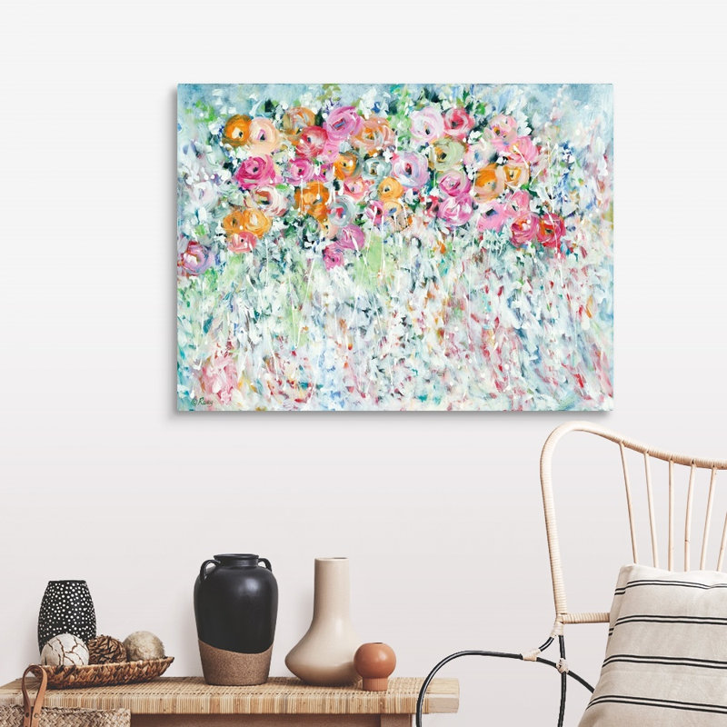 Reproduction d’art sur toile « beautiful Full Life » par Robby Ebert, Toile tendue, H 30 po x l 40 po x P 1,25 po