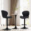 Tabouret de bar pivotant à hauteur réglable avec structure en métal-103270780