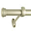 Tringle à rideaux simple réglable en métal Lincoln-44182394-33350184