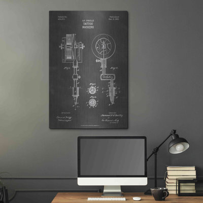 «Luxe Machine», art mural Luxe Chalkboard