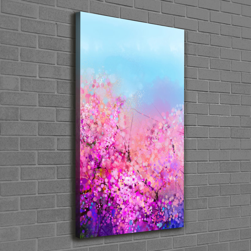 Cherry Blossoms - Wrapped Canvas Print