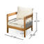 Ensemble de 2 fauteuils club Porto