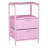 15 Inches Wide Nightstand - 2 Drawers, 1 Shelf, US Power Outlet-1144301056