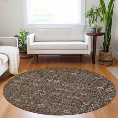 Liv Washable Floral Indoor / Outdoor Rug