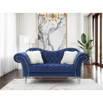 Zurich Velvet Loveseat