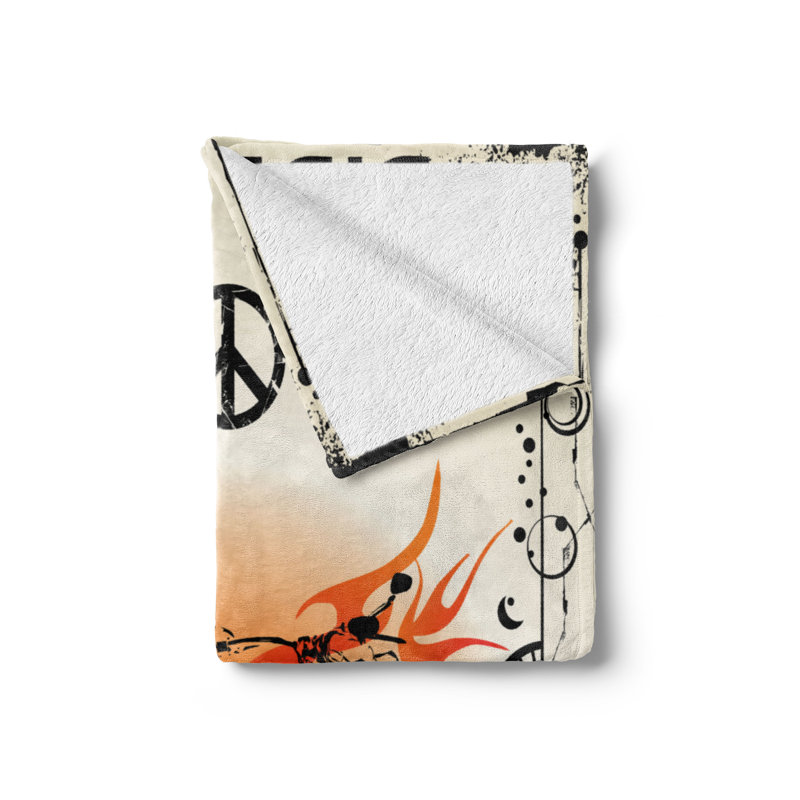 Hand Woven Throw Blanket, 70" x 90"