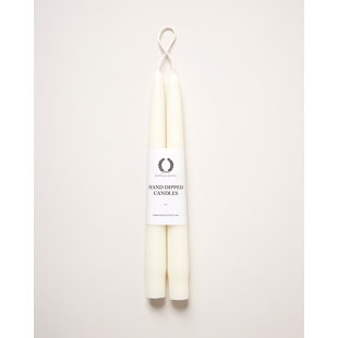 Unscented Taper Candle (Set of 2)
