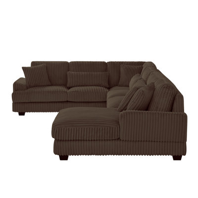 129" Oversized U-shaped Sectional Sofa