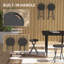 Steel Accent Stool-87064100