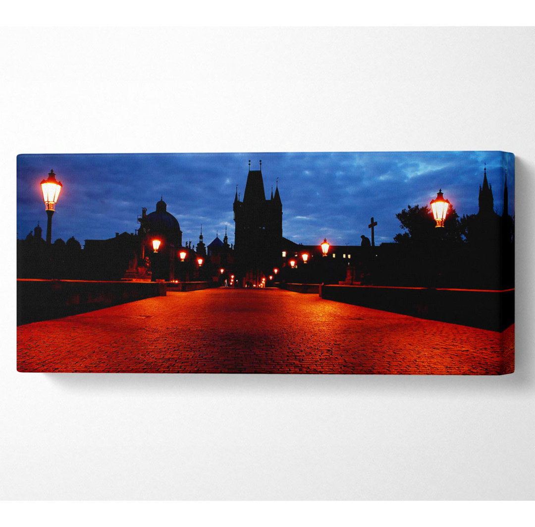 Prague Night Lights - Kunstdrucke auf Leinwand