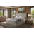 Modern Platform Bed with Tall Upholstered Headboard, Low Profile Platform Bed-1745448385-1781188224