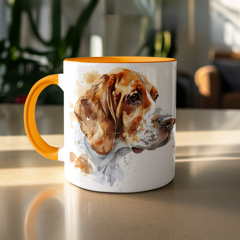 Mug, Orange, 3