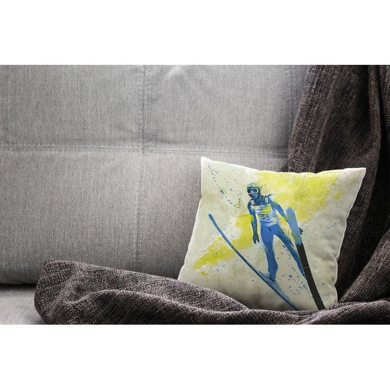 Ski Square Cushion