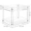 Acrylic 2 Tier Paper Tray File Organiser