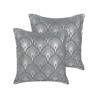 Avgoustinos Geometric Square Cushion