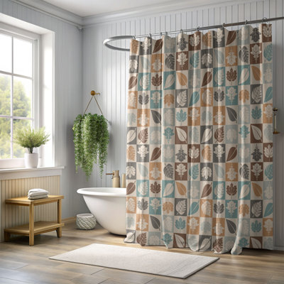 Snug Leaves - Premium Shower Curtain