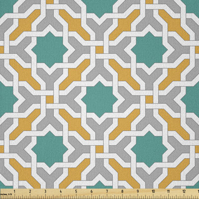 Deandrae Eastern Oriental Symmetric Multi-Purpose Fabric