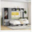 Lit escamotable Murphy avec placard et tiroirs-725601338
