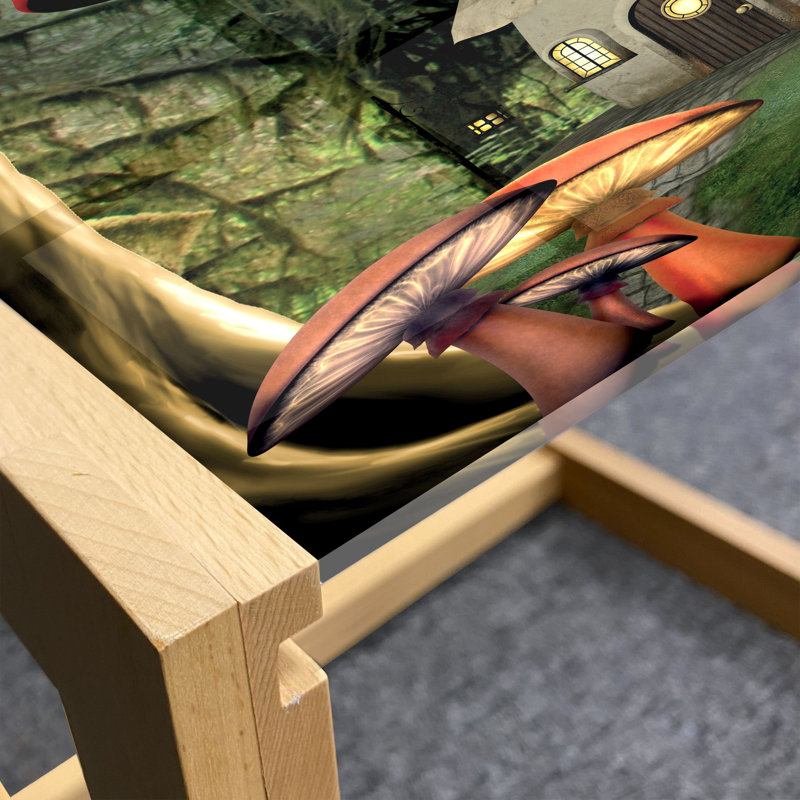Irmengard Sled Coffee Table, 62cm H x 46cm W x 40cm D