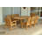 Bahama 8 - Person Teak Solid Wood Patio Dining Set Oval Table