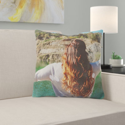 Water Throw Pillow