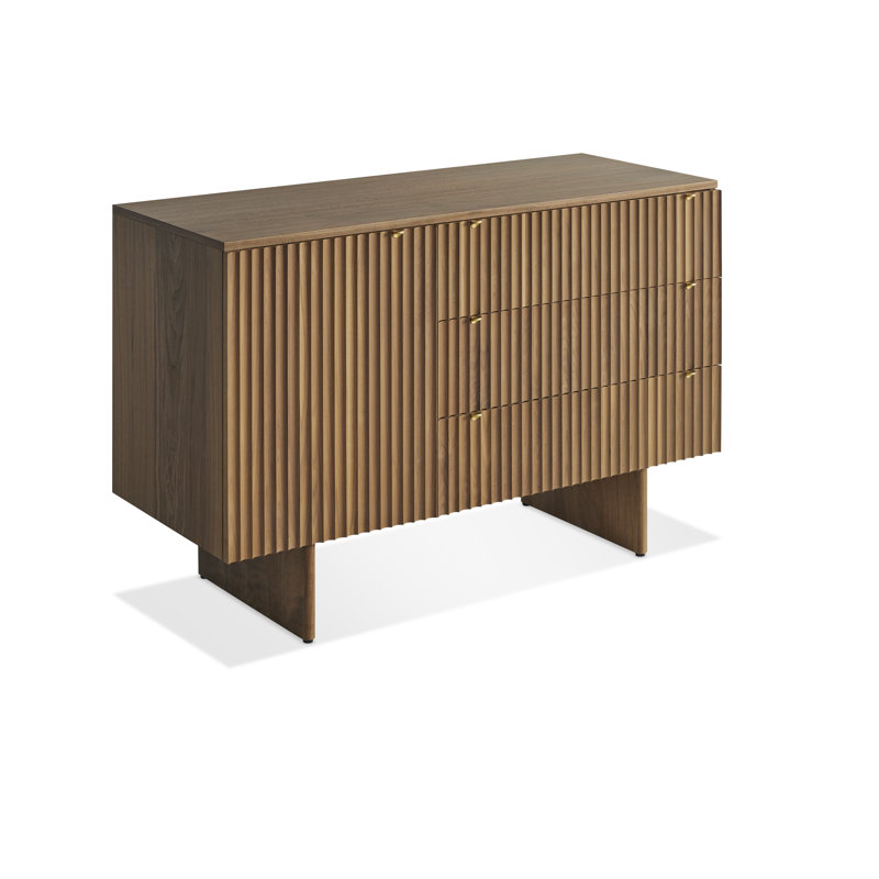 Murmur 54'' W Solid Wood Credenza, Walnut