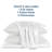 Bedsure Satin Sheets Full Size–4 Piece Silky Bed Set, 15" Deep Pocket Fitted Sheet, Flat Sheet & 2 Pillowcases, Buttery-Smooth, Good for Hair & Skin (Pure White)-128731616-128731624