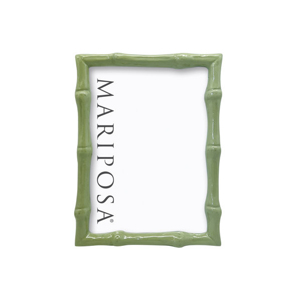 Mariposa Bamboo Metal Picture Frame | Perigold