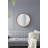 Modern 31.5" Round Mirror, Wall Mounted Mirror