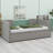 Upholstered Daybed With Pop Up Trundle-1281069977