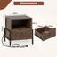 50 cm W Particle Board Bedside Table