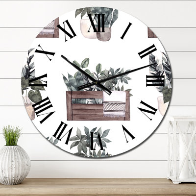 Horloge murale surdimensionnée