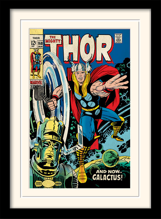 Galactus - Thor Framed Vintage Advertisement