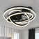 Herrada 20" Space-Saving Flush Mount Ceiling Fan with Adjustable Dimmable LED Light Kit