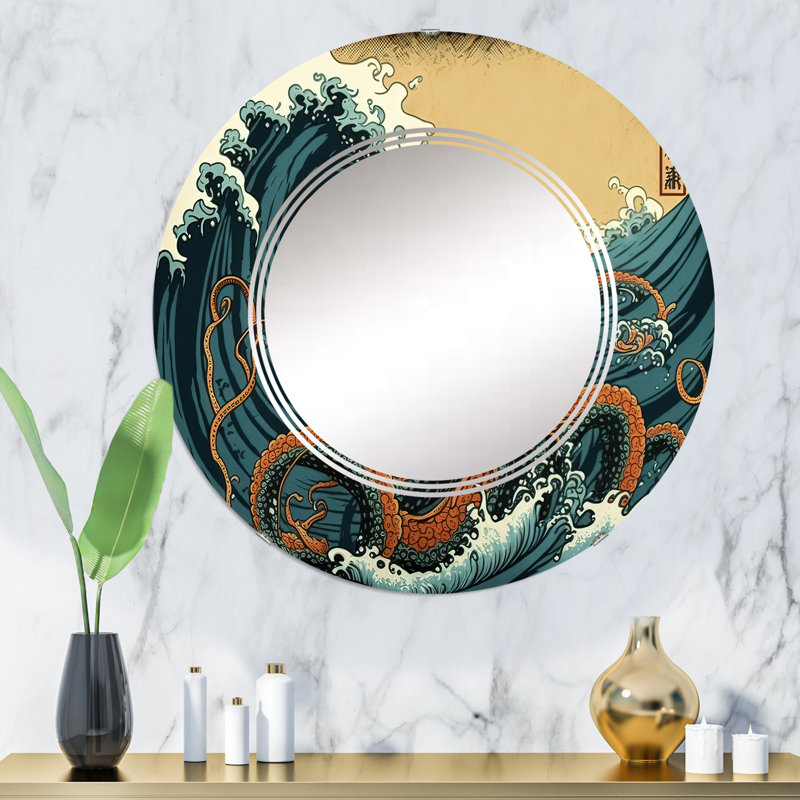 Miroir mural Pacian, 32 po x 32 po