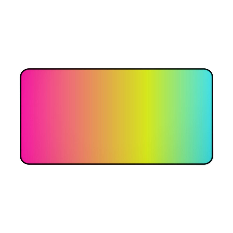 Polyester Desk Pad, 14.4x12.1