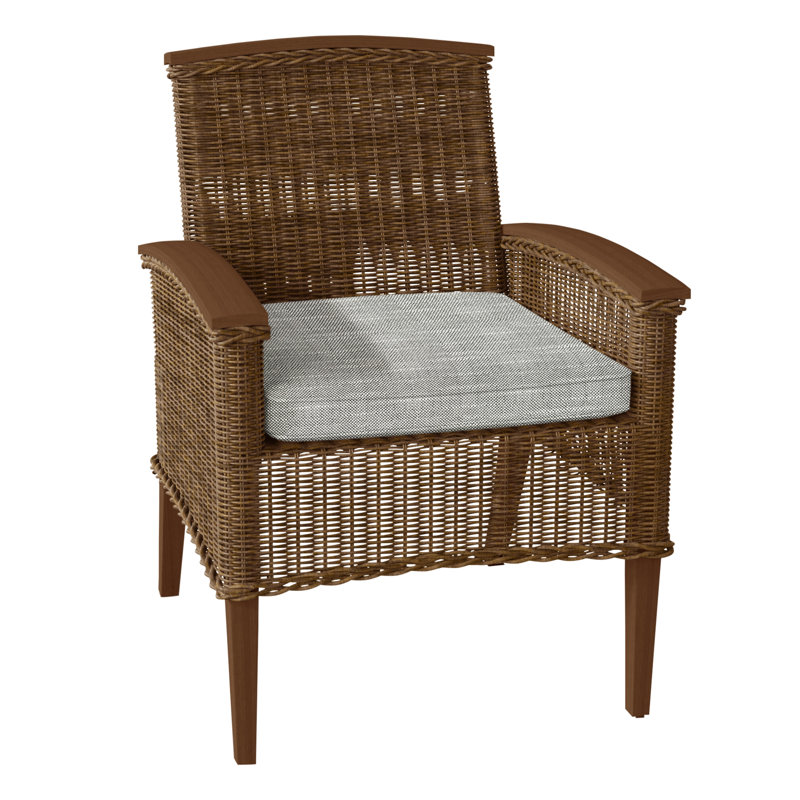 Fauteuil Astoria tissé - raphia / chêne, Welt, Argent Rollo, Raphia / chêne