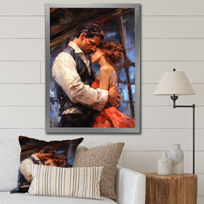 " Couple Dancing Tango Painting I "