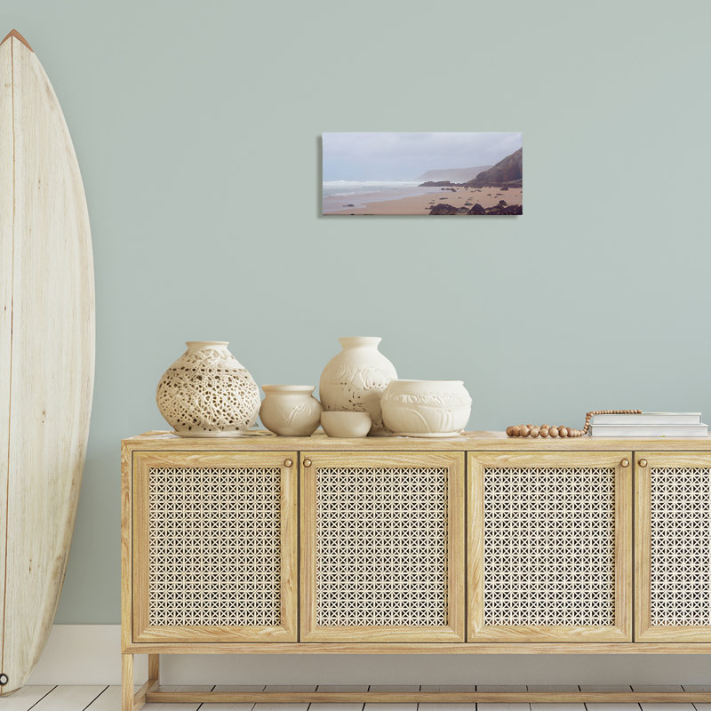 Art mural sur toile «Sea Mist View» par Noah Bay, H 10 po x l 24 po