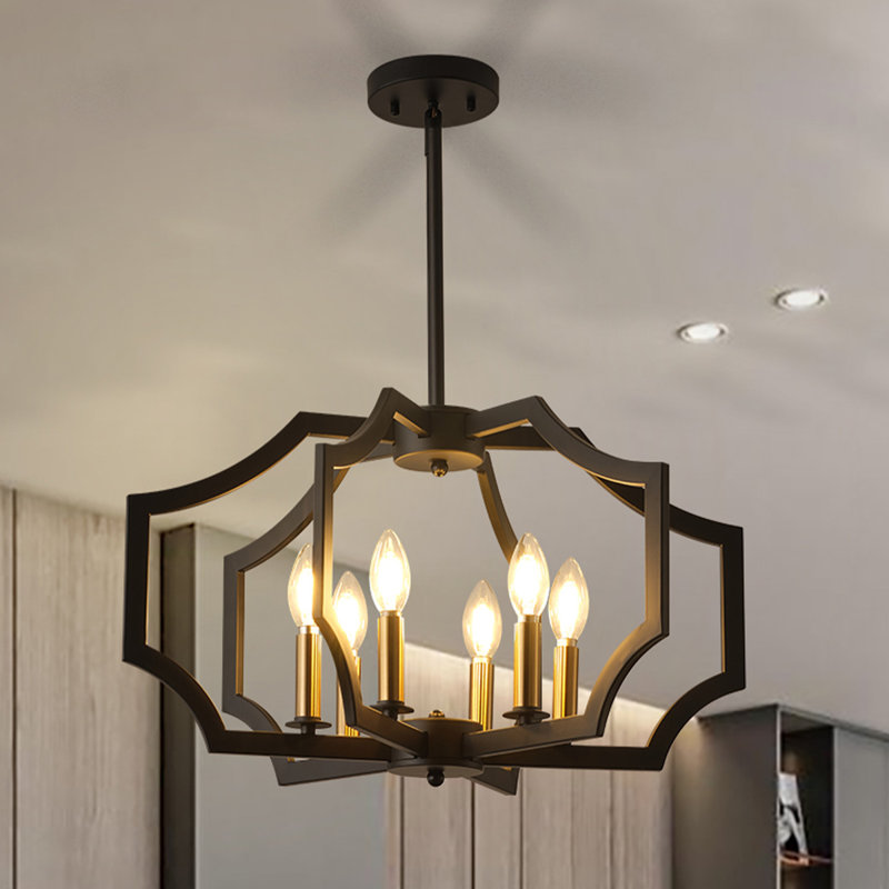 Hisa Lantern Geometric Chandelier