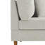 Canapé modulaire rembourré en velours côtelé l 120,6 po Seemab-369937034