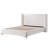 Abbey Wingback Queen Bed Ivory