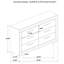 Commode 6 tiroirs ultrabrillante-28932501