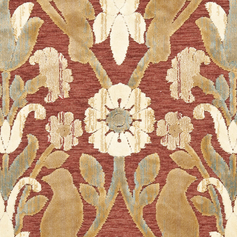 Saint-Michel Performance Floral Rug, Rectangle 2'7" x 4'