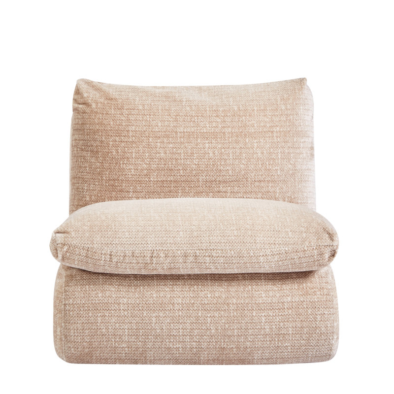 Fabric Gaming Lazy Chair, Ergonomic Curve, Long-Lasting Reading Design,