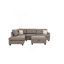 Canapé modulaire contemporain 3 pièces Mocha Dorris