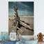 «Beach Driftwood Photo II» sur bois-465327210