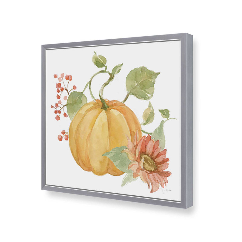 «Fall Cottage Garden V» par Katrina Pete, reproduction d'art, H 13,5 po x l 13,5 po, Silver, Framed Print