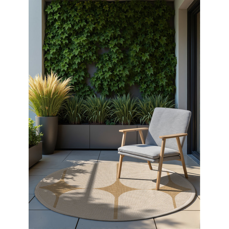 Bowen Indoor and Outdoor Rug by Hanse Home – Reversible Outdoor Rug, Flat Weave Weatherproof for Living Room, Balcony, Garden